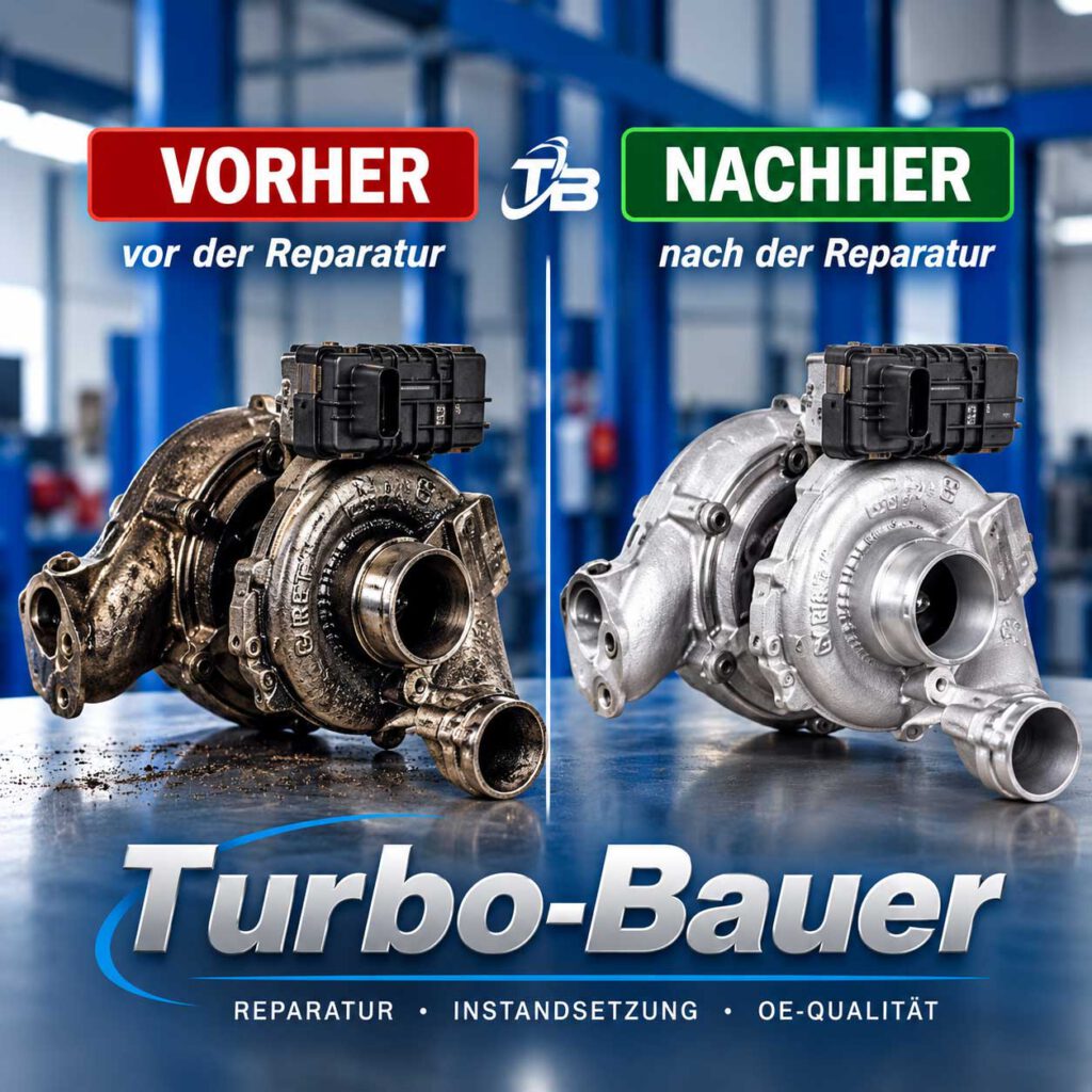 Turbolader Reparatur bei Turbo-Bauer – defekten Turbolader reparieren, überholen und instandsetzen