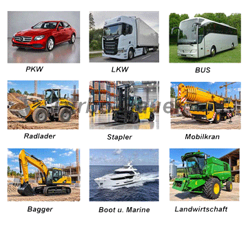 Turbolader Reparatur von-PKW-LKW Instandsetzung von Bus-Boot-Radlader-Bagger-Stpler-Landwirtschaftsmaschinen-Industriemaschinen